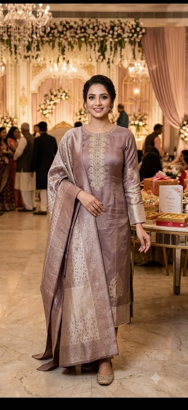 Kanjivaram_Unstitched_Suit_Set_For_Women