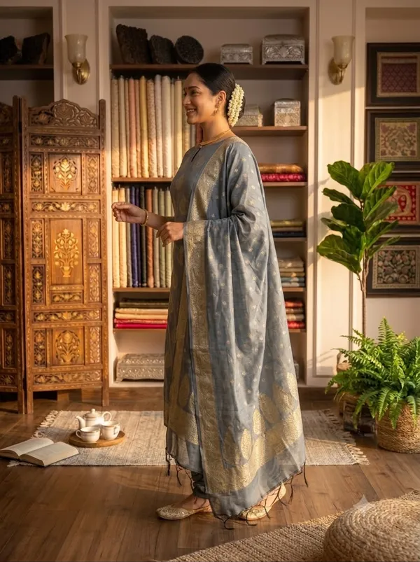 Kattan_Silk_Unstitched_Suit_Set_For_Women