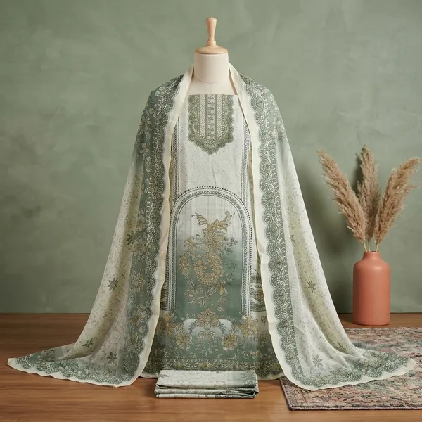 Mint_Green_Muslin_Cotton_Embroidered_Unstitched_Suit_Set_For_Women