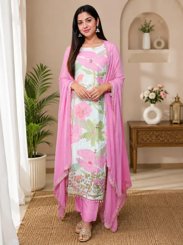 Glass_Organza_Unstitched_Suit_Set_For_Women