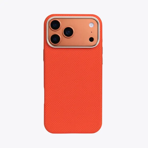 Orange_Pu_Leather_And_Tpu_Mobile_Back_Cover_Iphone_17_Pro_Max