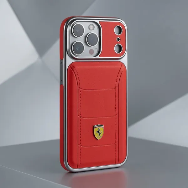 Red_Pu_Leather_Mobile_Back_Cover_Iphone_17_Pro_Max