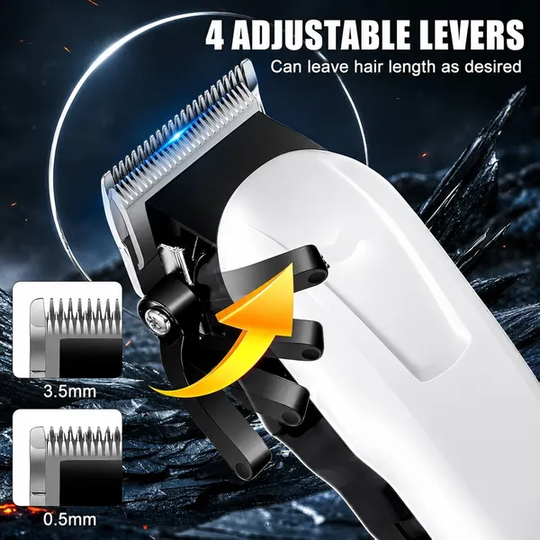809_A_Cordless_Professional_Hair_Trimmer_Titanium_Coated_Blade_Waterproof_Trimmer