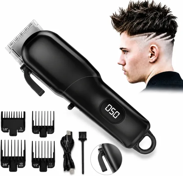Men's_Professional_Hair_Cutting_Machine_|_Cordless_Trimmer_with_Guide_Combs_Trimmer_240_min__Runtime_5_Length_Settings