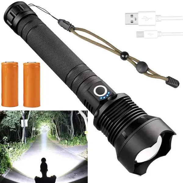 Rechargeable_High_Power_LED_Flashlight_with_Zoom_Focus,_USB_Type-C_Charging_&_Long_Range_Beam