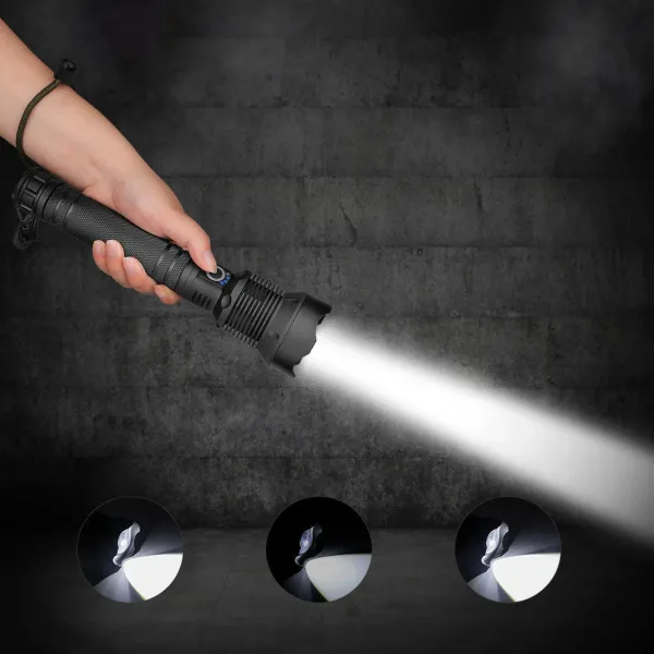 Rechargeable_High_Power_LED_Flashlight_with_Zoom_Focus,_USB_Type-C_Charging_&_Long_Range_Beam