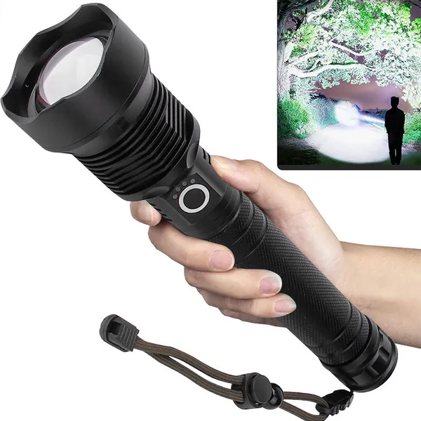 Rechargeable_High_Power_LED_Flashlight_with_Zoom_Focus,_USB_Type-C_Charging_&_Long_Range_Beam