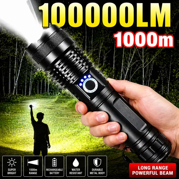 Super_Bright_Rechargeable_LED_Flashlight_Torch_|_USB_Charging_|_Zoom_Focus_|_5_Light_Modes_|_Portable_Emergency_Torch_for_Home,_Camping
