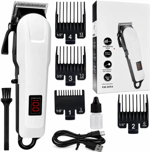 MaxTop_809_Rechargeable_Professional_Hair_Clipper_Beard_