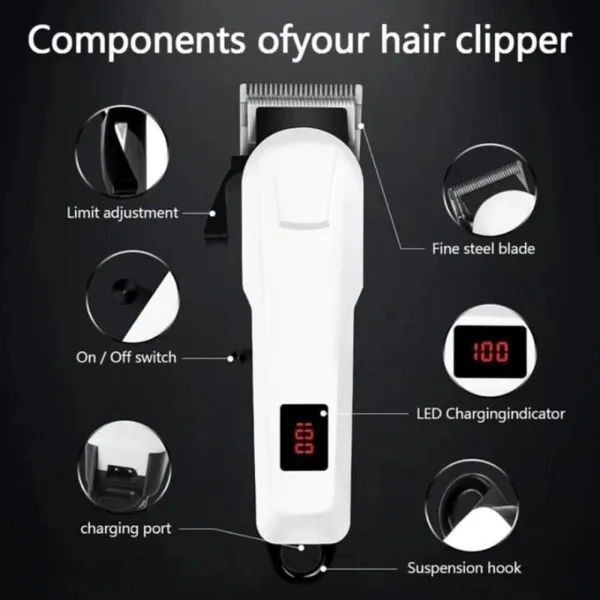 Rechargeable_Trimmer_For_Men_Trimmer_60_Min_Runtime_4_Length_Settings_White