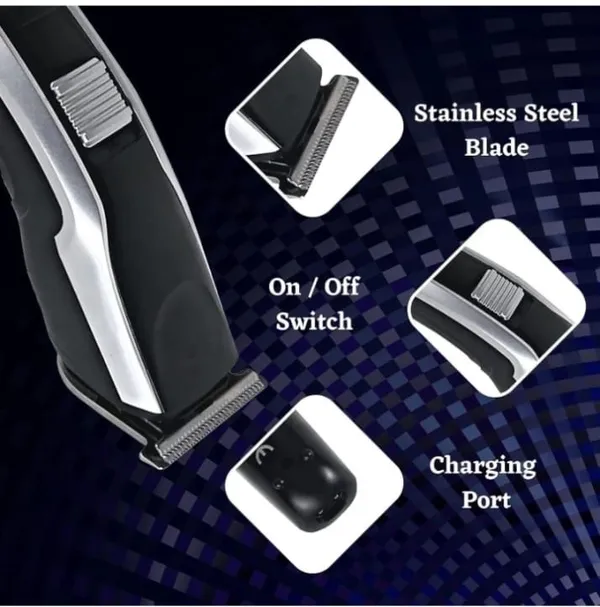 Trimmer_Rechargeable_Professional_Hair_Trimmer_60_Min_Runtime_4_Length_Settings