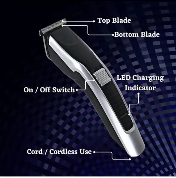538_Rechargeable_Professional_Trending_Hair_Trimmer