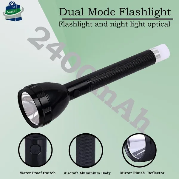 900_Meter_Long_Beam_2_In_1_Waterproof_Flashlight_With_Backlight_14_Hrs