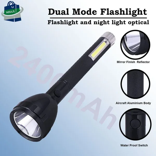 Lithium_Battery_Long_Range_Led_Torch_Light_Rechargeable_With_2000_Mah_Battery