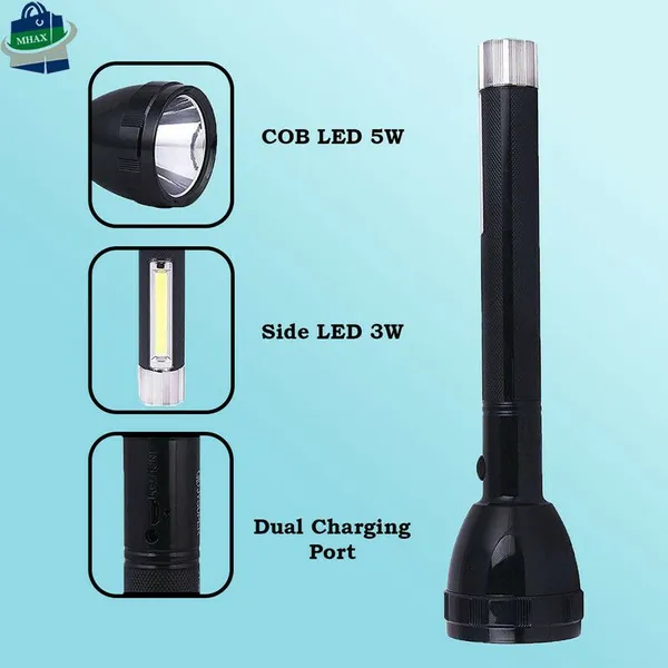 Lithium_Battery_Long_Range_Led_Torch_Light_Rechargeable_With_2000_Mah_Battery