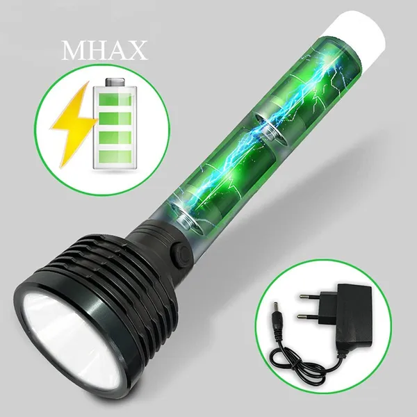 2_In_1_Lithium_Battery_Long_Range_Led_Torch_Light_Rechargeable_2400_Mah