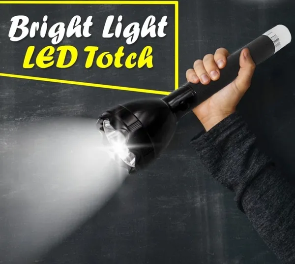Waterproof_Super_Bright_2_Mode_Led_Torch_With_Tail_Light_Multiple_Function_Mode