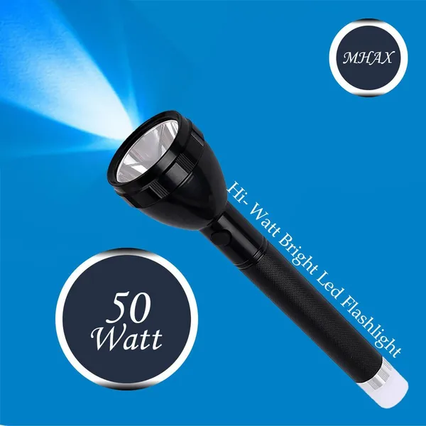 Waterproof_Super_Bright_2_Mode_Led_Torch_With_Tail_Light_Multiple_Function_Mode