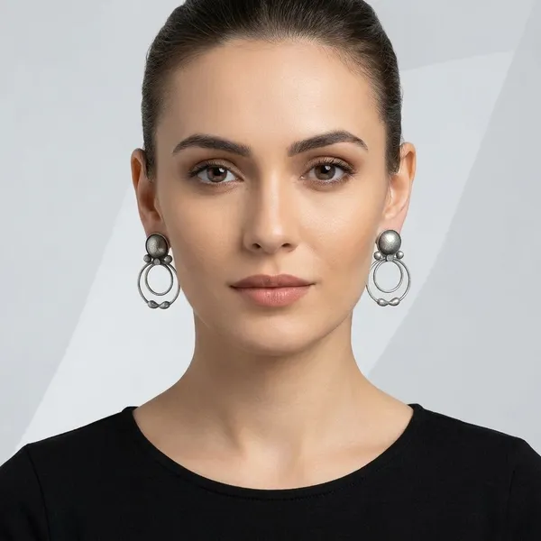 Silver_German_Silver_Circular_Double-Hoop_Drop_Earrings_For_Women_-_Pack_of_2_(Anti-Tarnish)