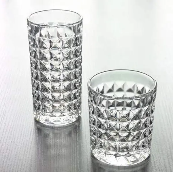 Vilon_Italian_Premium_Juice_And_Water_Glasses_Set_Of_6_Transparent_300ml_Drinking_Water_Glasses_Stylish_And_Crystal_Square_Highball_Glasses_For_Water_Juice_And_Cocktails_Diamond_Glass_300ml