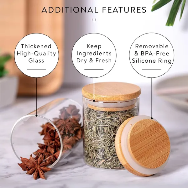 Vilon_6oz_220ml_12_Pack_Glass_Jars_Set_Cylinder_Spice_Jars_With_Bamboo_Lids_And_Labels_Food_Storage_Container_Canisters_For_Home_Kitchen_Spice_Herbs_Seasoning_Seed_Tea_Sugar_Salt