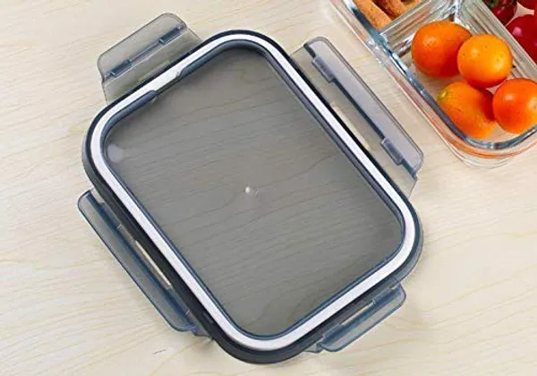 Vilon_Italian_Premium_Rectangular_Glass_Lunch_Box_With_Clamp_Plastic_Lid_Food_Storage_Container_1000ml_3_Compartment_1_Piece_Transparent