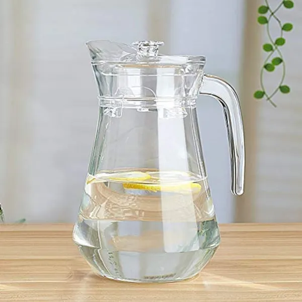 Vilon_Italian_Premium_Glass_Jug_1300_Ml_With_Lid_Drinking_Glasses_Set_6_Glass_300ml_Water_Jug_Glass_For_Hot_Cold_Water_Coffee_Milk_Juice_Iced_Tea_Transparent_1_Jug_6_Glass