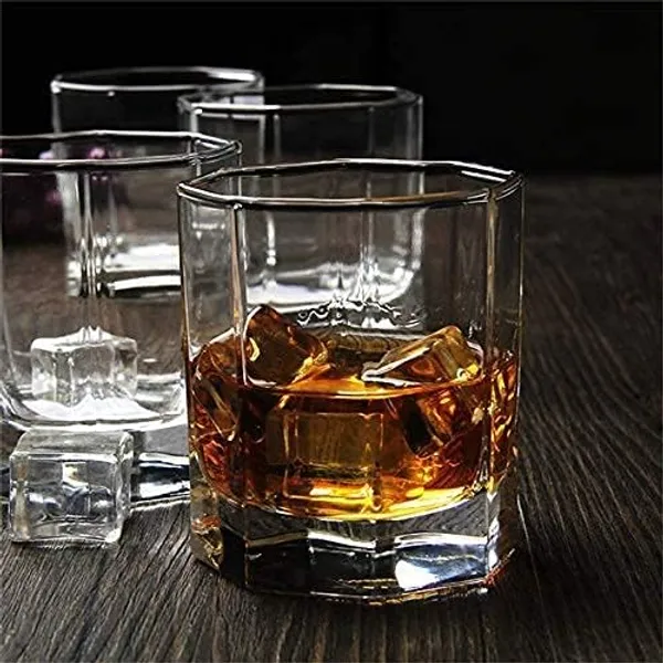 Vilon_Italian_Premium_Whiskey_Glass_Clear_Crystal_300_Ml_Set_Of_4_Hexa_Whiskey