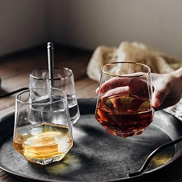 Vilon_Italian_Premium_Whiskey_Glass_Clear_Crystal_Whiskey_Glass_300_Ml_Set_Of_4_Diamond_Gold_Rine