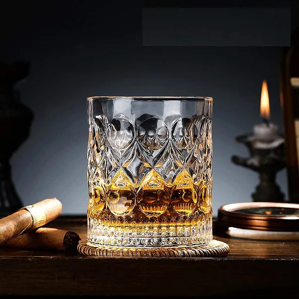 Vilon_Premium_Whiskey_Glass_Clear_Crystal_300_Ml_Set_Of_4_Green_Whiskey