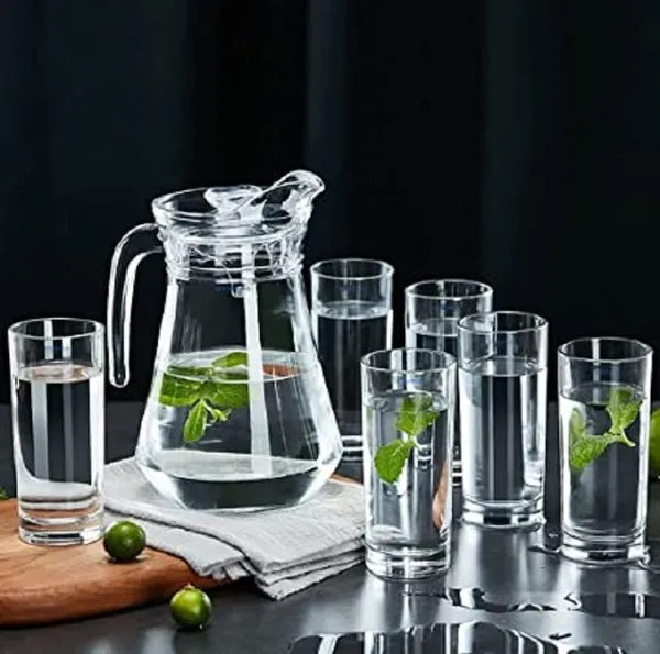 Vilon_Water_Glass_Jug_With_Glass_Lemon_Set_Of_7_Pcs_1_Glass_Jug_1300_Ml_6_Glasses_300_Ml