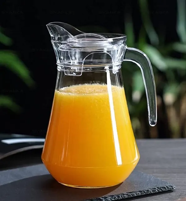 Vilon_Italian_Premium_Jug_Set_Of_1_With_Stylish_Glasses_For_Serving_Water_Juice_Cold_Drinks_And_Other_Drinking_Bavrage_6_Water_Glass_280_Ml_Jug_1100_Ml_Color_Transparent_Clear