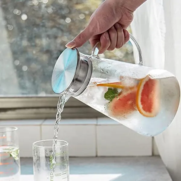 Premium_Glass_Water_Jug_1_8_Ltr_Transparent_Hot_Cold_Water_Pitcher_With_Lid_Water_Jug_Iced_Tea_Milk_And_Juice_Beverage_Carafe_Lemon_Jug_1_80_Liter_Vd_1_8_L_Boro