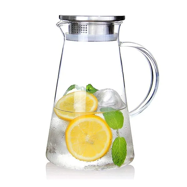 Premium_Glass_Water_Jug_1_8_Ltr_Transparent_Hot_Cold_Water_Pitcher_With_Lid_Water_Jug_Iced_Tea_Milk_And_Juice_Beverage_Carafe_Lemon_Jug_1_80_Liter_Vd_1_8_L_Boro