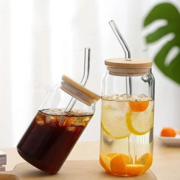 Drinking_Glass_Can_Wooden_Lid_Sipper_Mason_540ml__Set_Of_6__Jar_For_Mojito_Ice_Tea_Juice_Travel_Mug_With_Straw_Round_Bamboo_Sipper