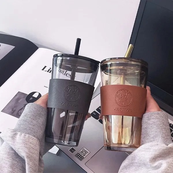 Travel_Sipper_Tumbler_Black_Mug_With_Straw_And_Lid_400ml_Tea_And_Coffee_Cup_Fruit_Juice_And_Milk_Glass_Pack_Of_1_Sipper_1