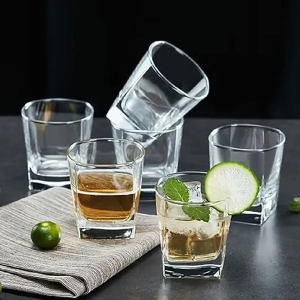 300Ml_Italian_Premium_Juice_Glasses_Transparent_Water_Glass_Set_Of_6_Square_Juice_220ml