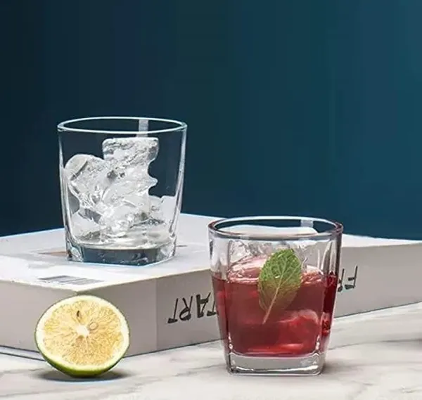 300Ml_Italian_Premium_Juice_Glasses_Transparent_Water_Glass_Set_Of_6_Square_Juice_220ml