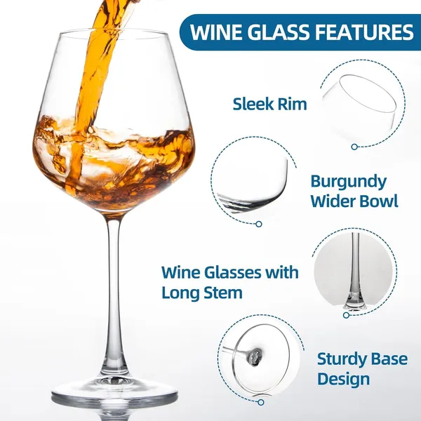 Vilon_Red_Wine_Glasses_360ML_Set_Of_6__Lead_Free_Shatter_Resistant_Clear_Glass_Perfect_For_Parties_Weddings_Housewarming_Gifts_Anniversaries