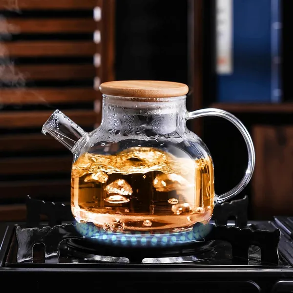 1_1l_Borosilicate_Glass_Pitcher_Stylish_Transparent_Water_Jug_With_Lid_Heat_Resistant_Beverage_Carafe_For_Hot_Cold_Drinks_Juices