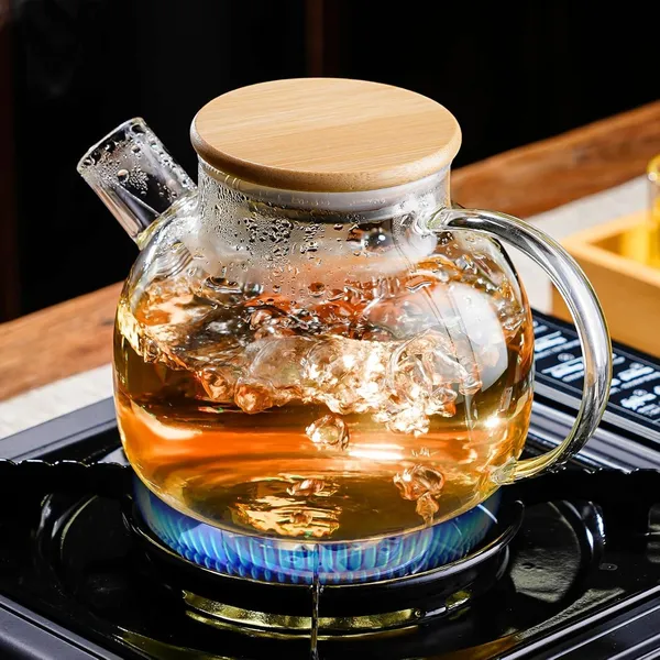 1_1l_Borosilicate_Glass_Pitcher_Stylish_Transparent_Water_Jug_With_Lid_Heat_Resistant_Beverage_Carafe_For_Hot_Cold_Drinks_Juices