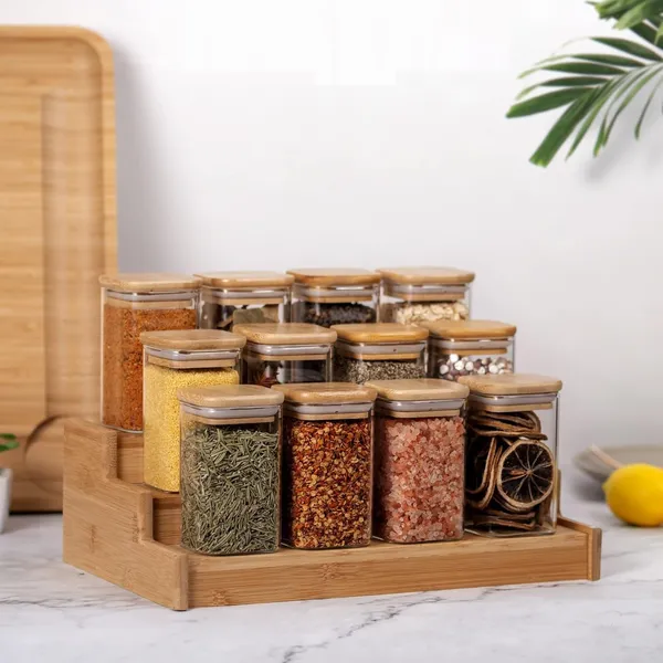 Vilon_270_Ml_9oz_12_Piece_Glass_Spice_Jars_Set_With_Bamboo_Lids_White_Vinyl_Printed_Labels_Square_Spice_Jars_For_Kitchen_Storage_And_Organization