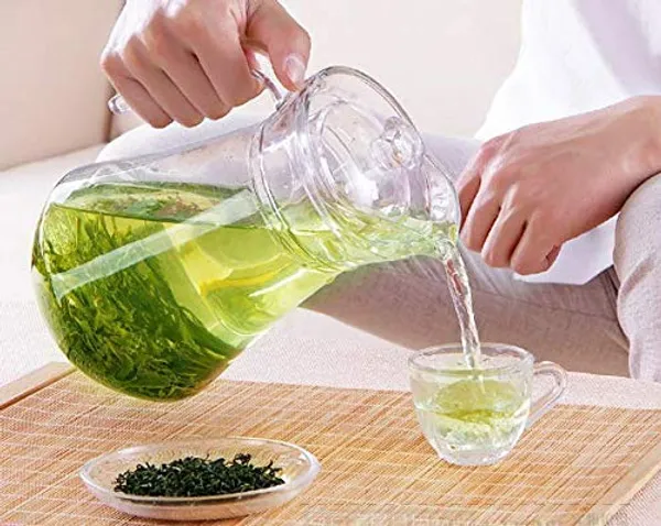 Vilon_1300ml_Glass_Water_Jug_With_Plastic_Lid_Handle_Beverage_Carafe_For_Home_Office_Etc_Pitcher_For_Serve_Water_Milk_Juice_Beverage_Chaas_Cocktail_1300ml_Duck_Jug