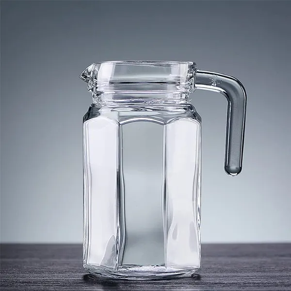 Vilon_500_Ml_0_5l_Glass_Jug_With_Leak_Proof_Lid_Handle_Elegant_Transparent_Pitcher_For_Water_Juice_Milk_Chaas_Cocktails_500ml_Hexa_Jug