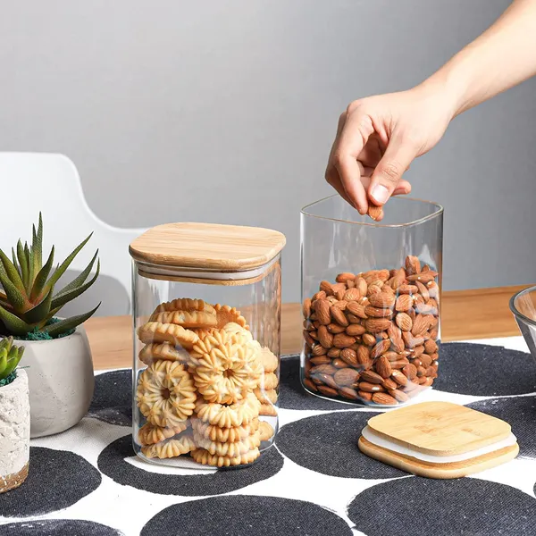 950ml_Glass_Jars_With_Bamboo_Lids_Square_Airtight_Spice_Storage_Containers_For_Kitchen_Pantry_Herbs_Set_Of_12