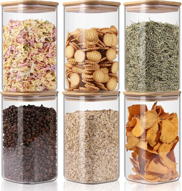 1600ml_Glass_Jars_With_Bamboo_Lids_Square_Airtight_Spice_Storage_Containers_For_Kitchen_Pantry_Herbs_Set_Of_12