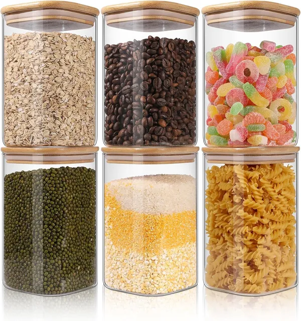 1200ml_Glass_Jars_With_Bamboo_Lids_Square_Airtight_Spice_Storage_Containers_For_Kitchen_Pantry_Herbs_Set_Of_12
