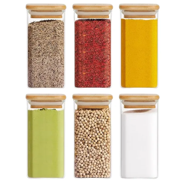 330ml_12oz_12_Piece_Glass_Spice_Jars_Set_With_Bamboo_Lids_White_Vinyl_Printed_Labels_Square_Spice_Jars_For_Kitchen_Storage_And_Organization