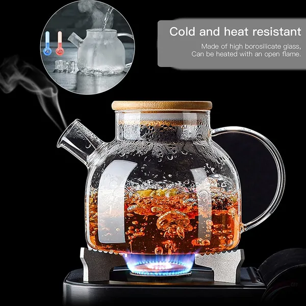 Vilon_1_Liter_Amber_Glass_Jug_With_Natural_Bamboo_Lid_1000ml_Golden_Tinted_Borosilicate_Glass_Carafe_Eco_Friendly_Water_Juice_Pitcher_Heat_Resistant_Decorative_Serving_Jug_For_Home