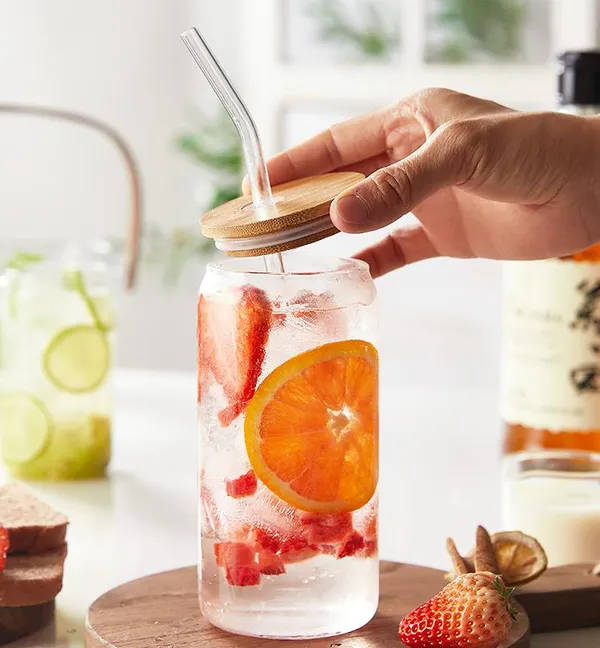 Vilon_Drinking_Glass_Can_Wooden_Lid_Sipper_Mason_Jar_For_Mojito_Ice_Tea_Juice_Travel_Mug_With_Straw_540ml_540_Round_Cola_Can_Bb_Lid_Sipper_With_Straw_2_Sipper